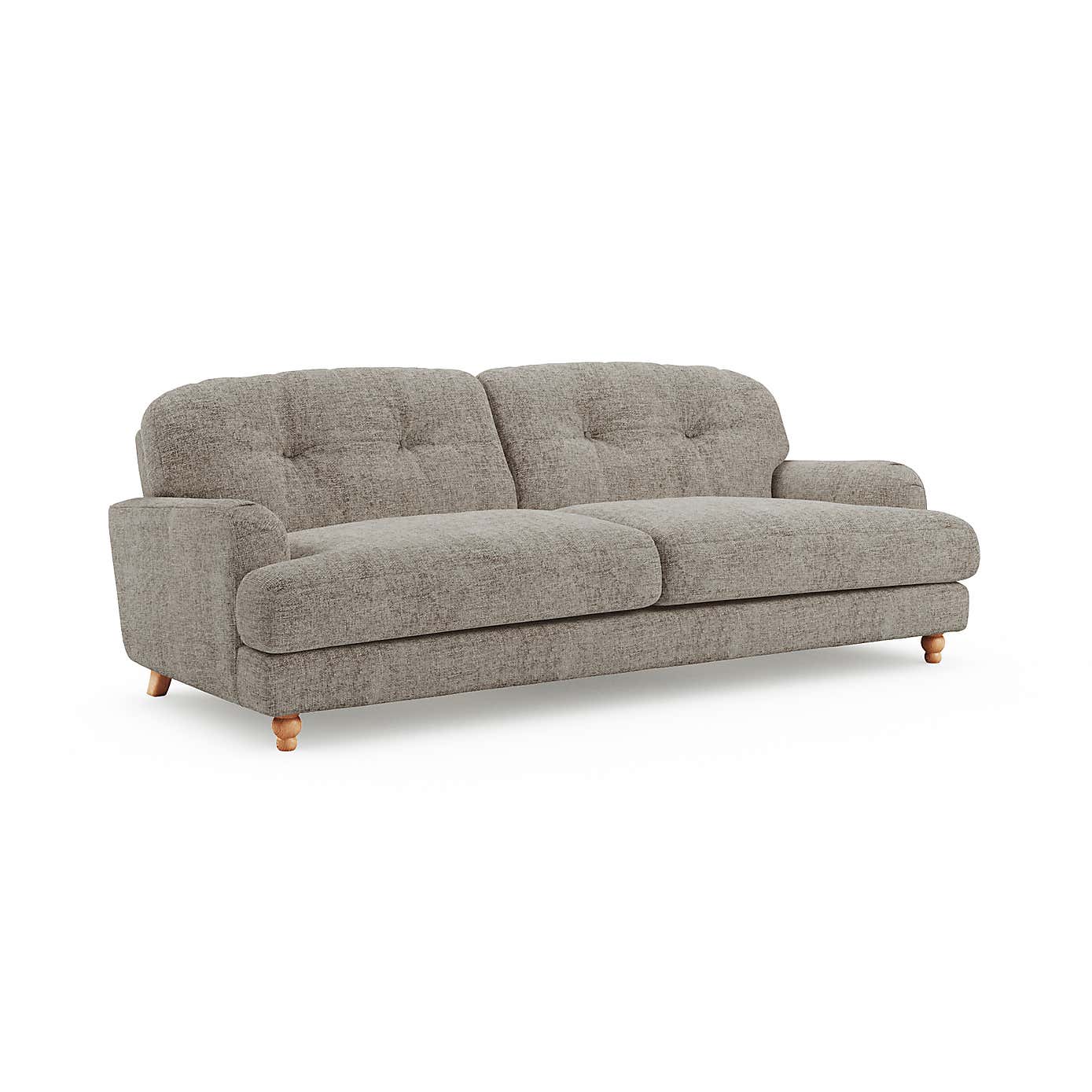 Martha Chunky Chenille 4 Seater Sofa