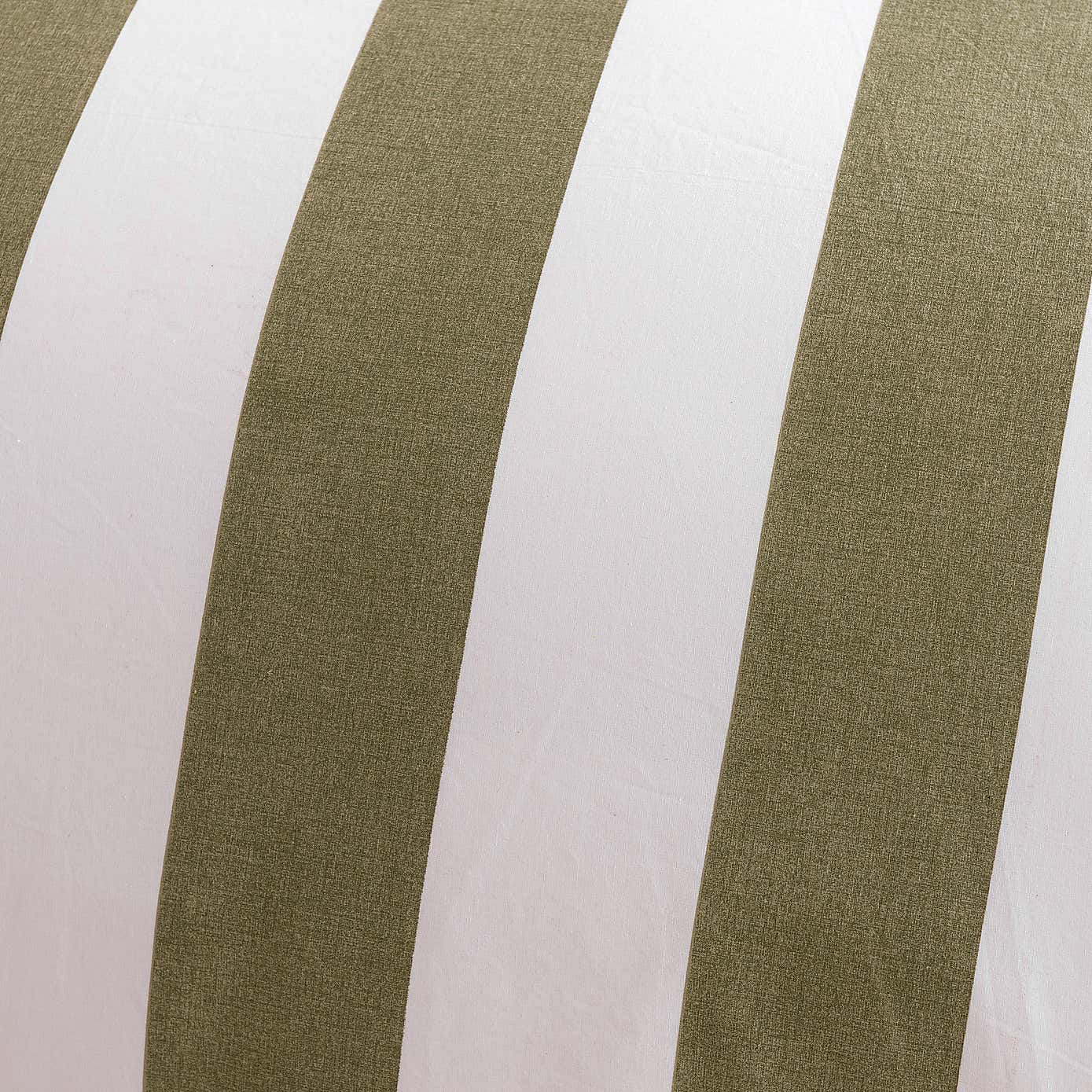 Kent Broad Stripe Cotton Duvet Cover & Pillowcase Set