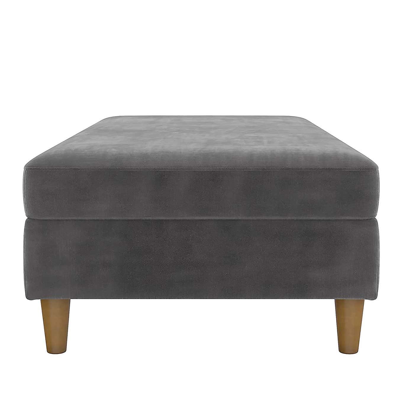 Hartford Chenille Storage Ottoman