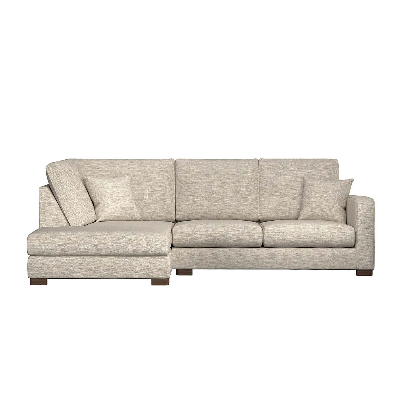 Carson Vivalife Stain-Resistant Fabric Right Hand Corner Sofa