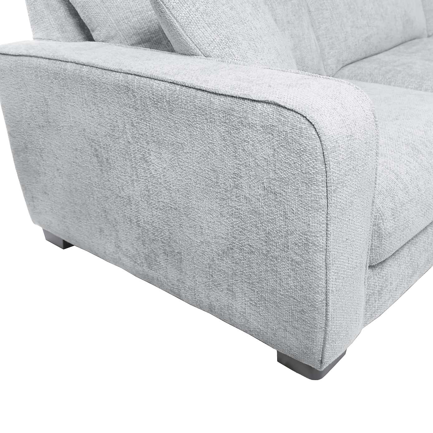 Carson Chunky Chenille Right Hand Corner Sofa