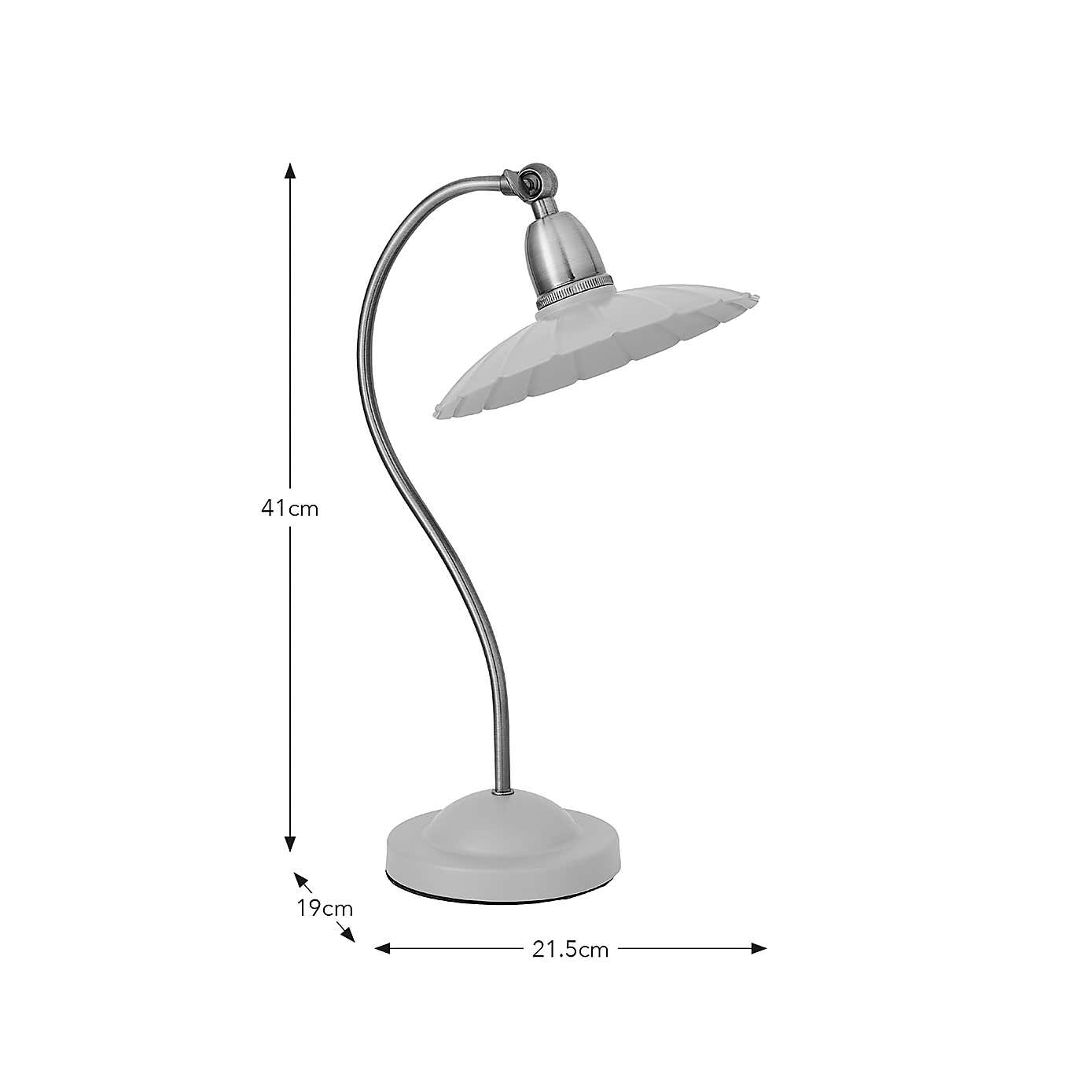 Maya Scallop Table Lamp