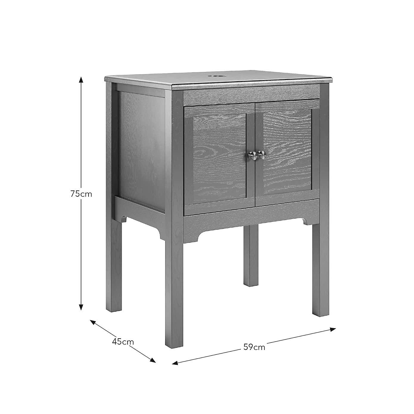 Vayda Single Vanity Unit
