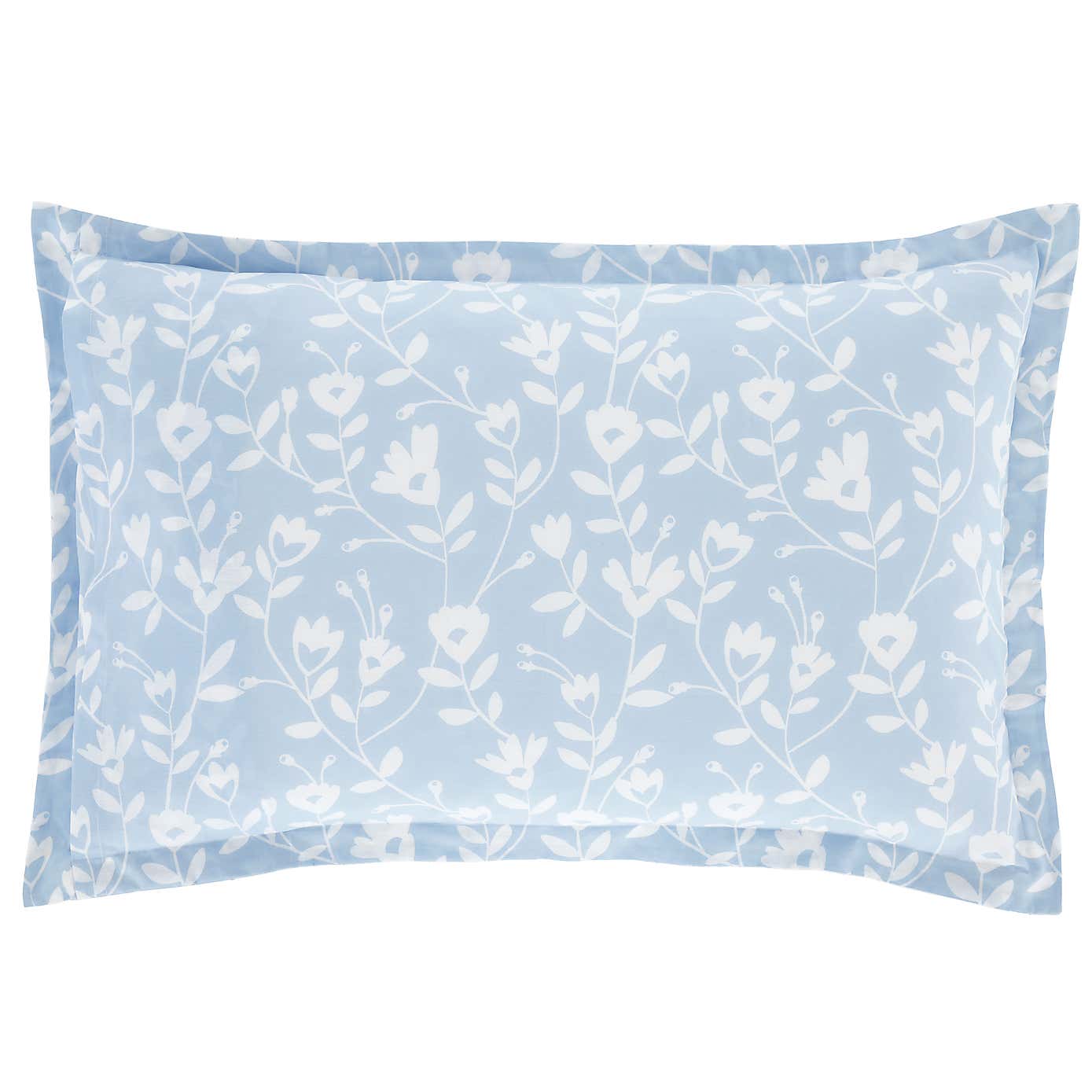 Bibury Floral Cotton Oxford Pillowcase