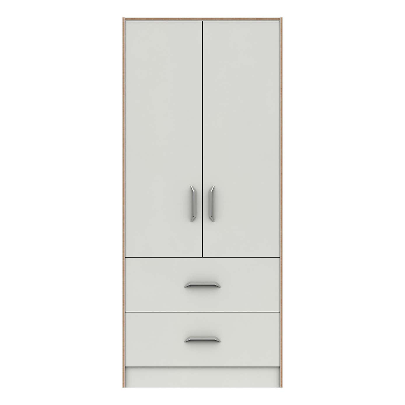 Malone 2 Door Combi Wardrobe