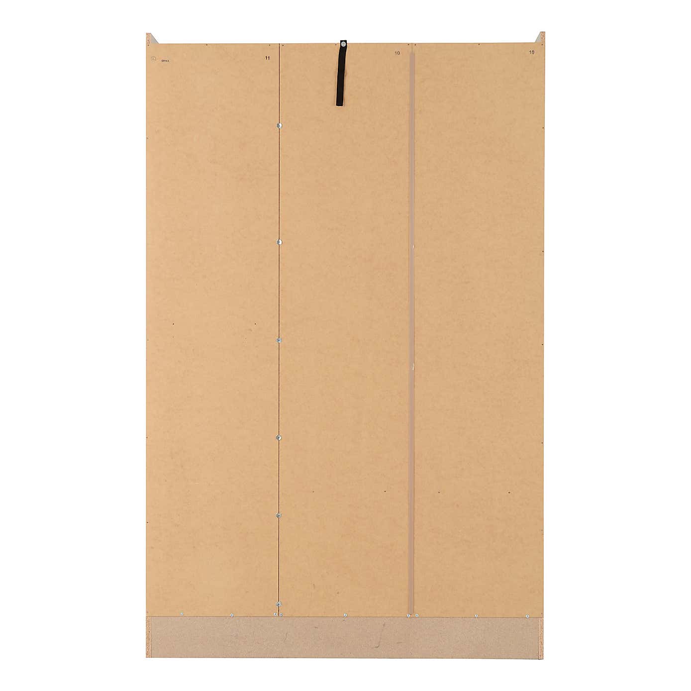 Nevada White Triple Drawer Wardrobe