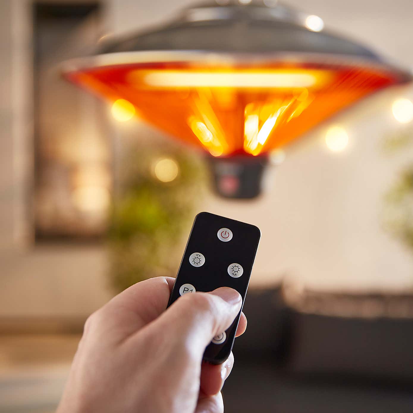 Tower Astro 1500W Hanging Patio Heater, Aluminium