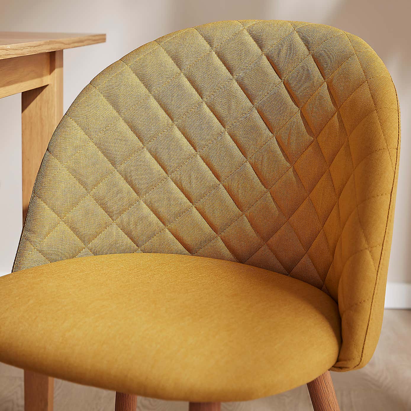 Astrid Dining Chair, Flatweave Fabric