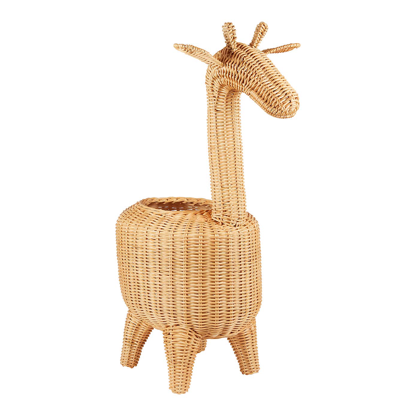 Giraffe Rattan Storage Basket