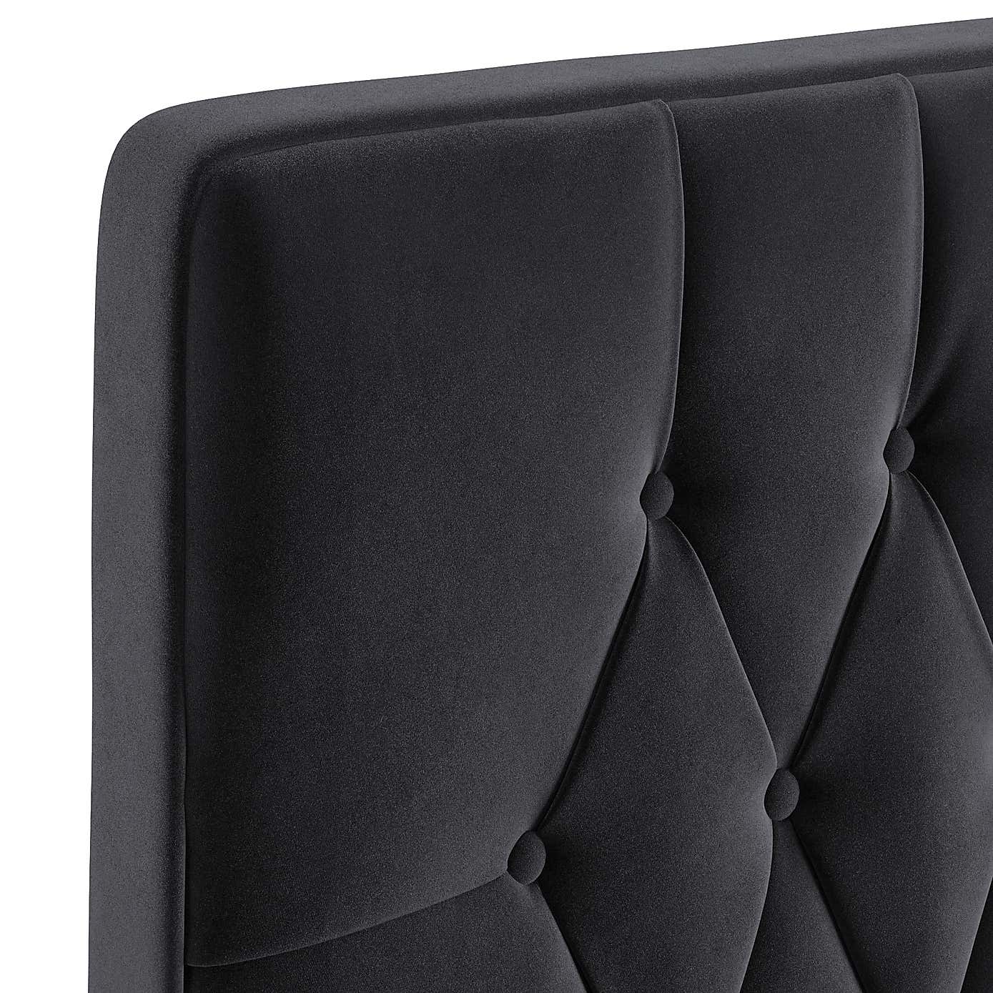Velvet Chesterfield Headboard