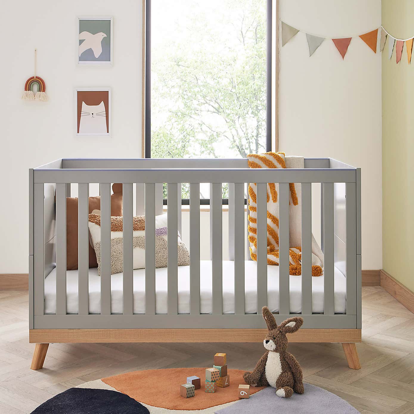 Babymore Mona 2 Piece Nursery Furniture Set