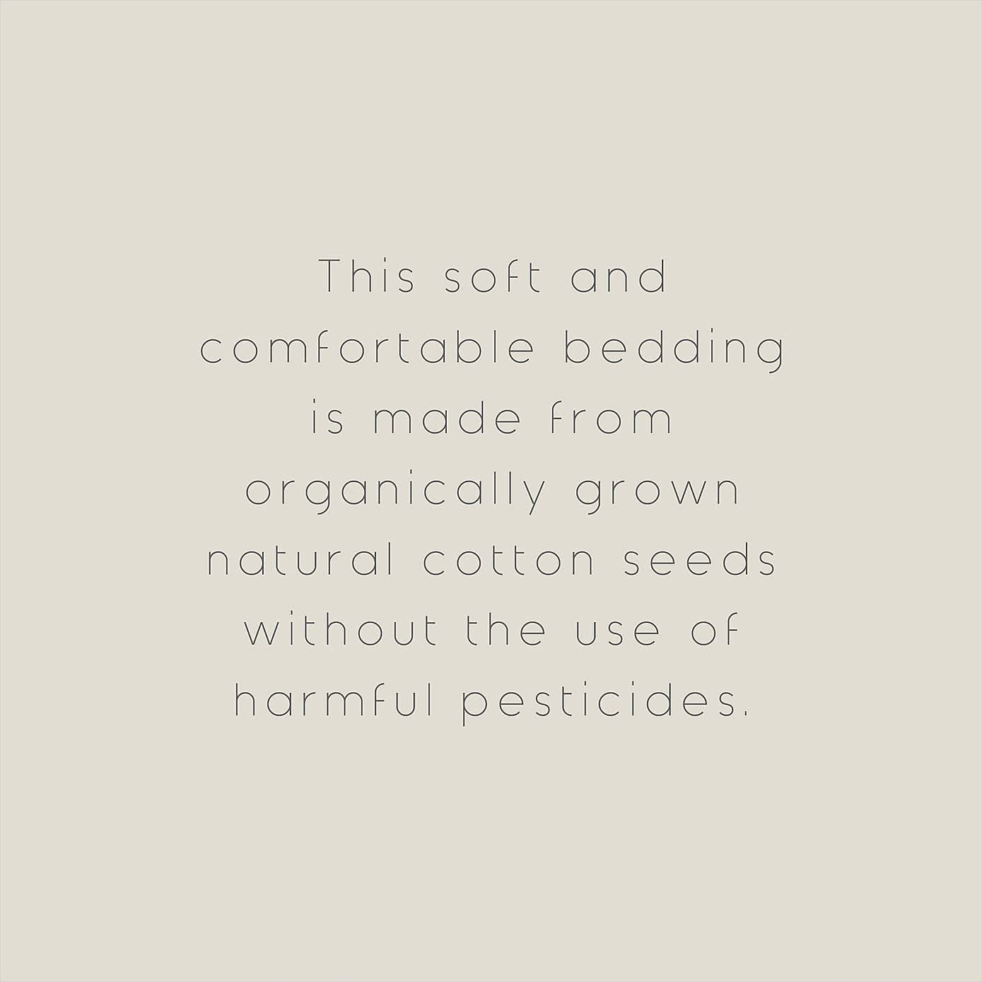 100% Organic Cotton Double Fitted Sheet