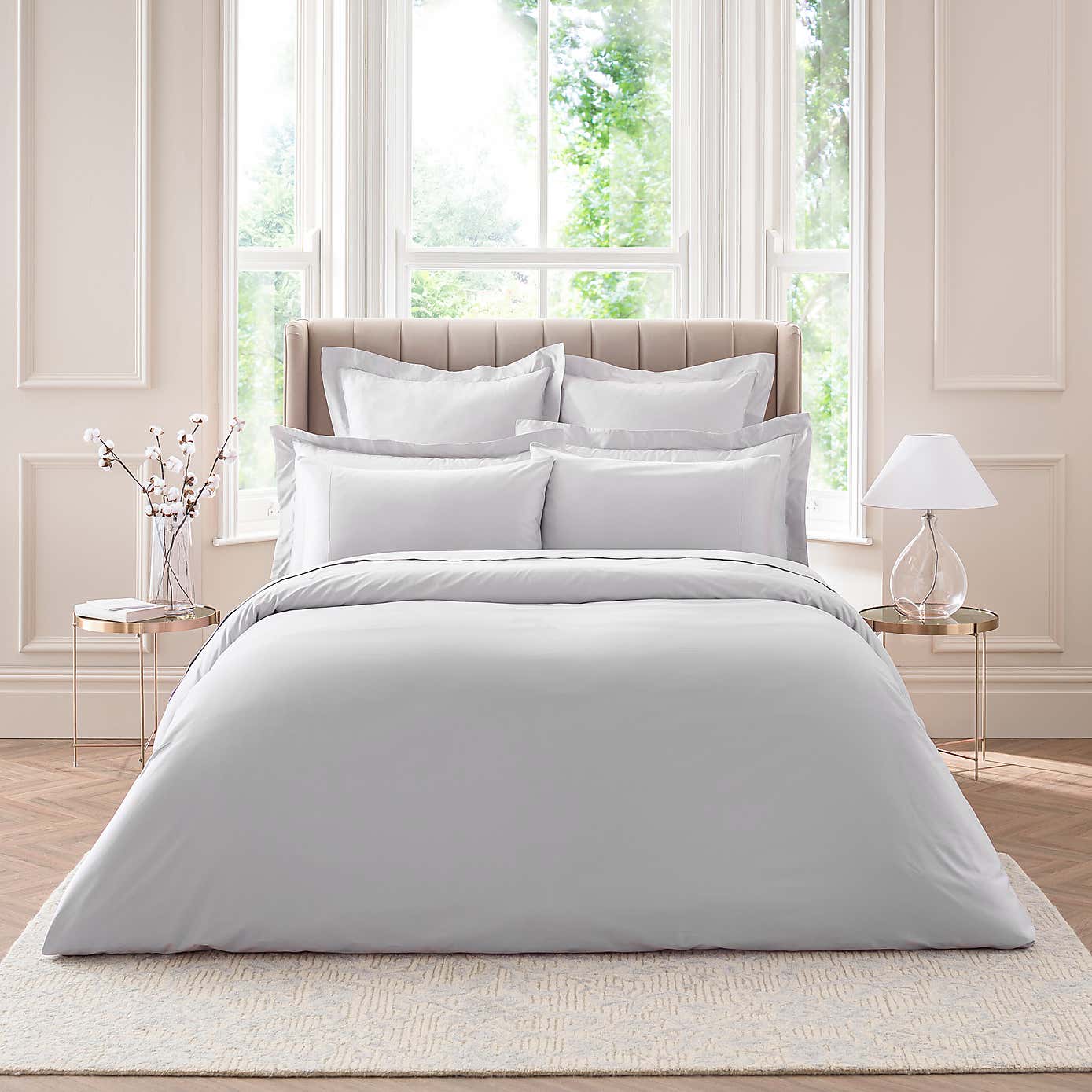 Dorma Smooth & Soft 300 Thread Count Cotton Sateen Duvet Cover