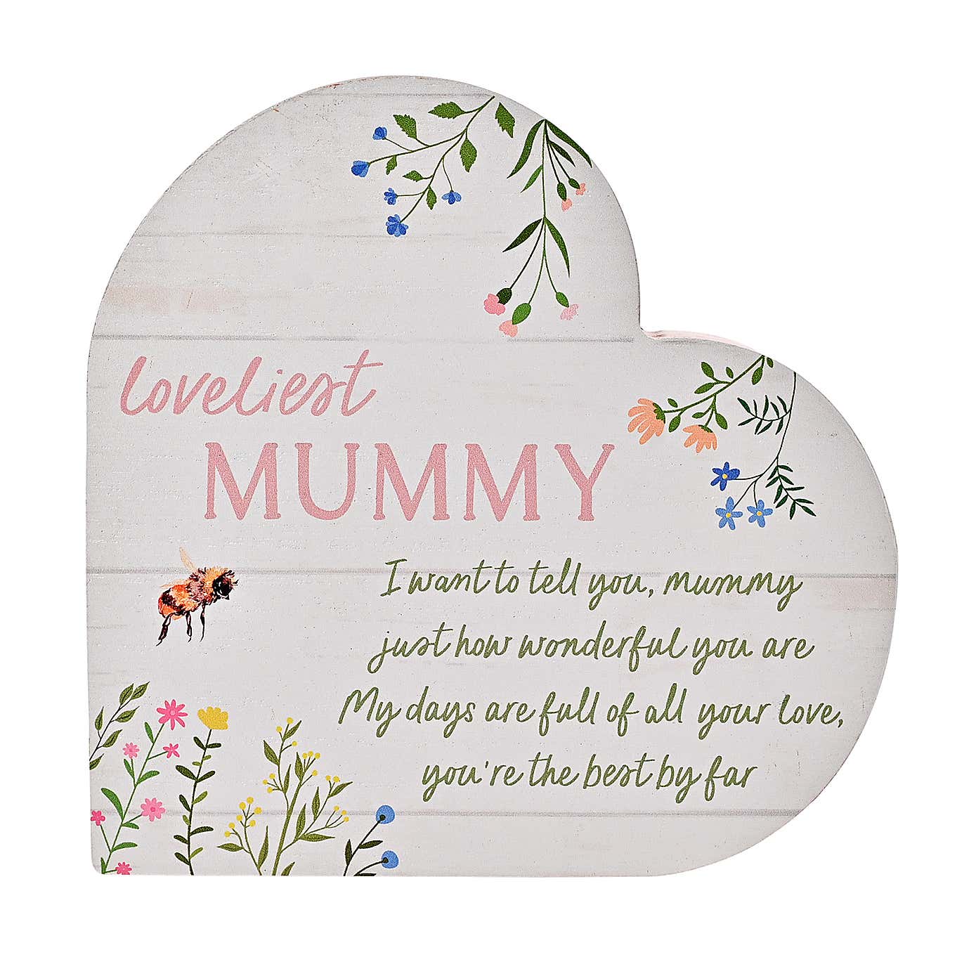 The Cottage Garden 'Mummy' Heart Ornament