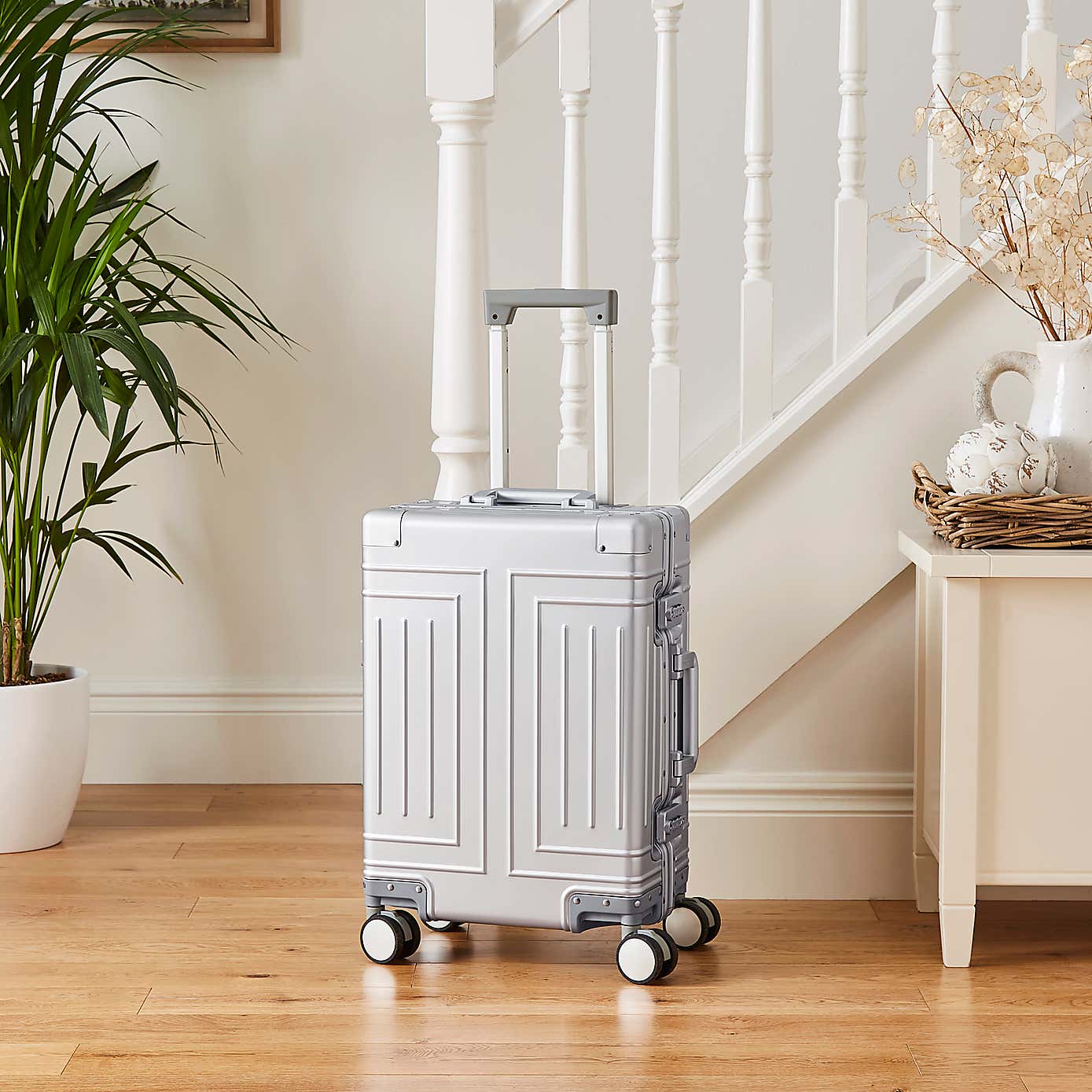 Detroit Silver Suitcase