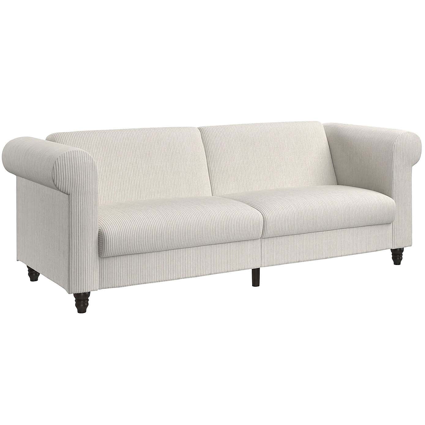 Felix 3 Seater Corduroy Sofa Bed