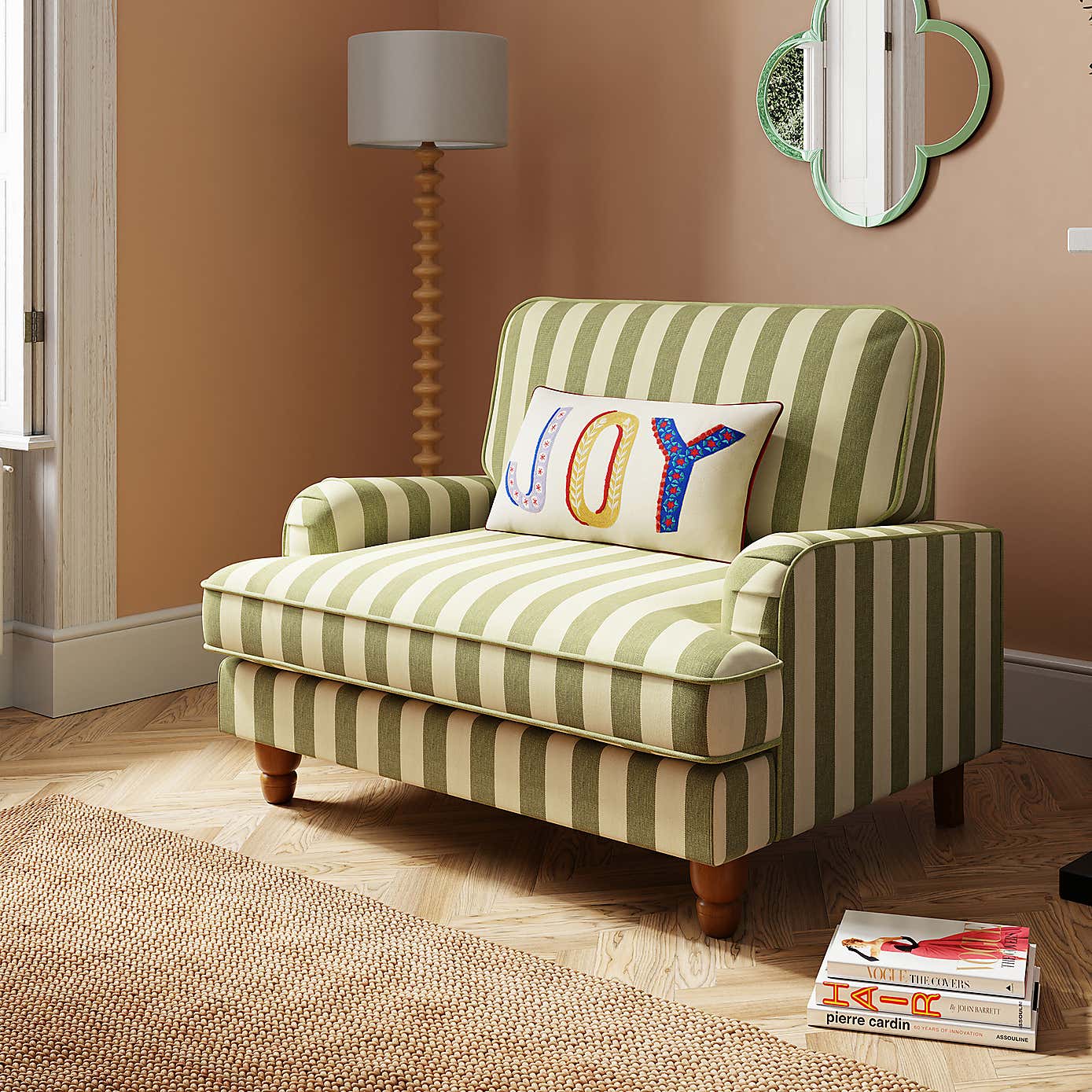 Woven Stripe Fabric Sample