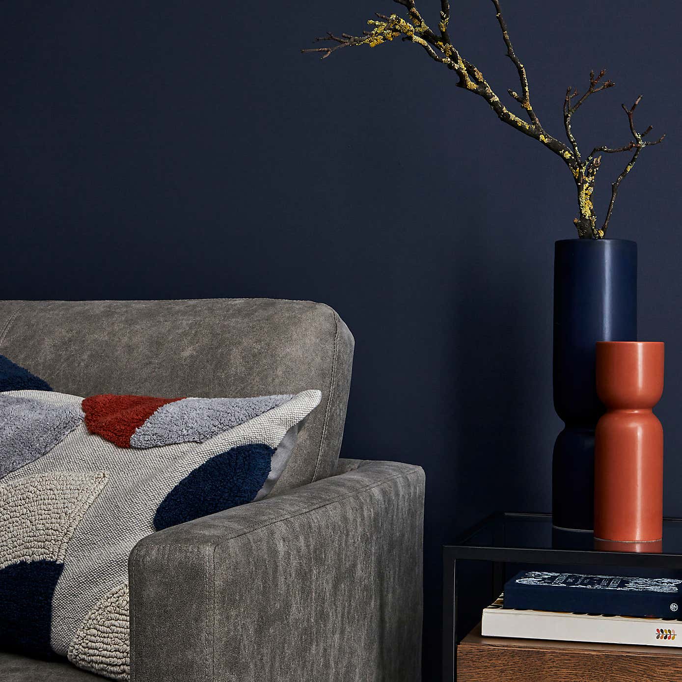 Dunelm Luxe Navy Matt Emulsion Paint