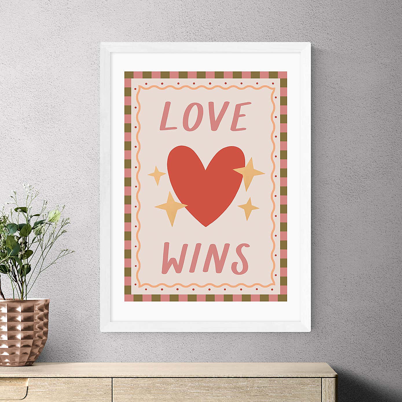 East End Prints Love Wins by Kid of the Village