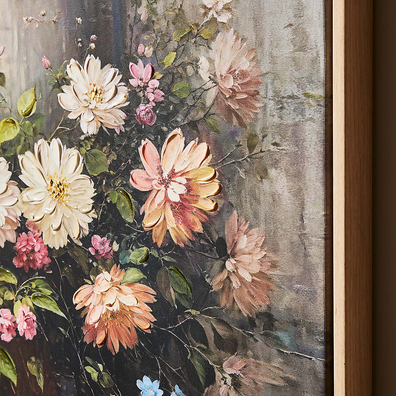 Bouquet Framed Canvas