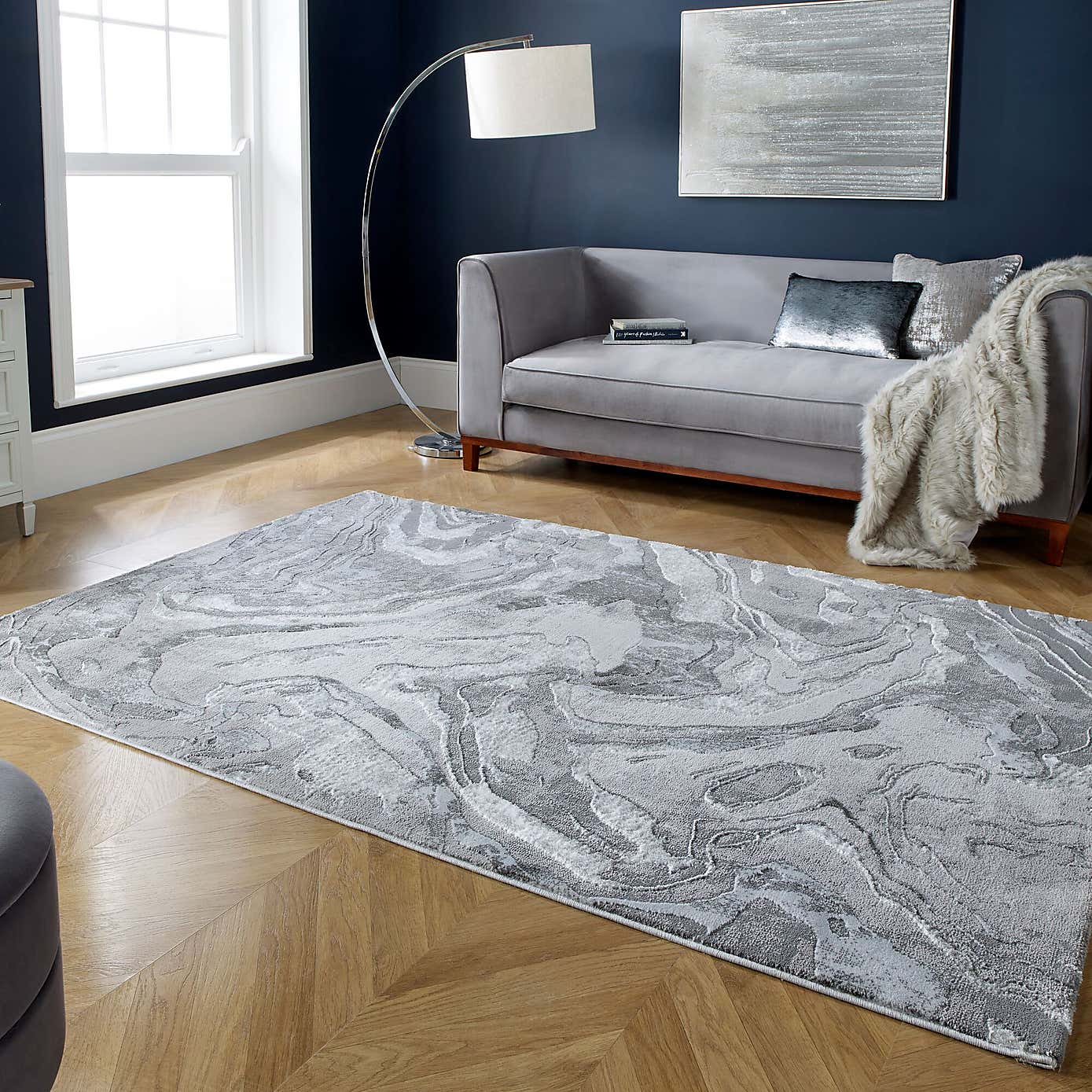 Marbled Rug