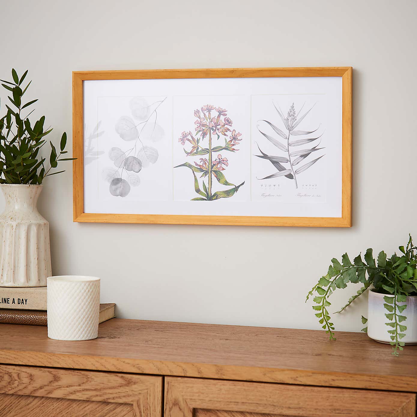 Solid Wood Edge Multi Photo Frame