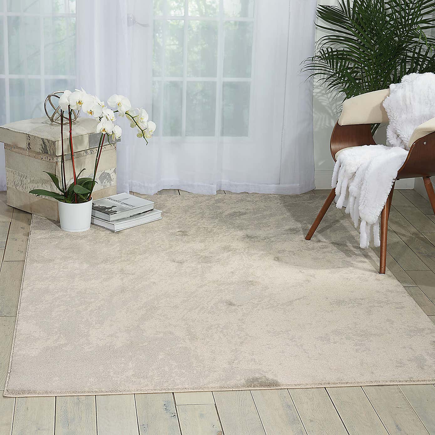 Maxell 12 Ivory and Grey Rug