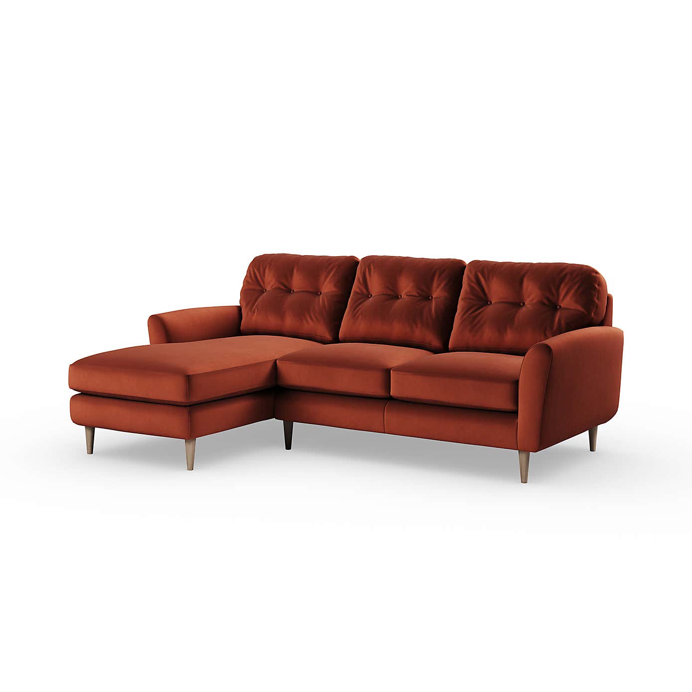 Sven Opulent Velvet Large Corner Chaise Sofa
