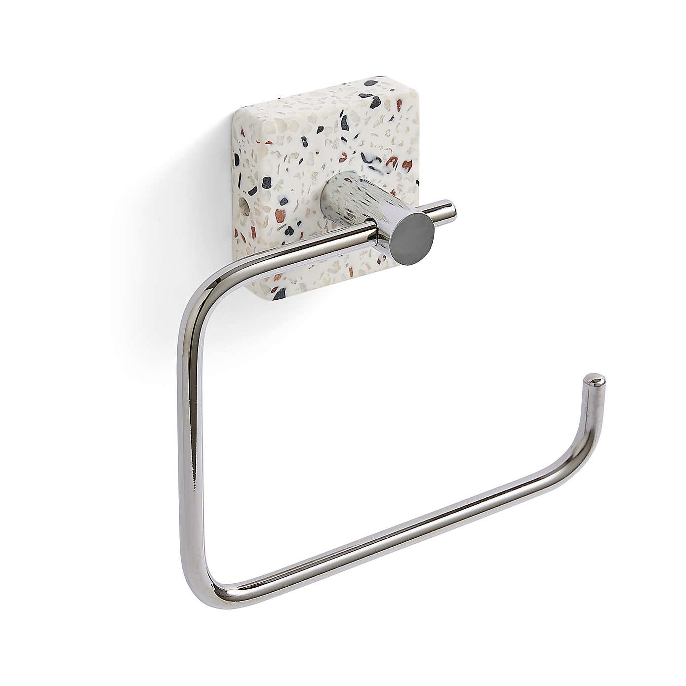 Terrazzo Natural Toilet Roll Holder