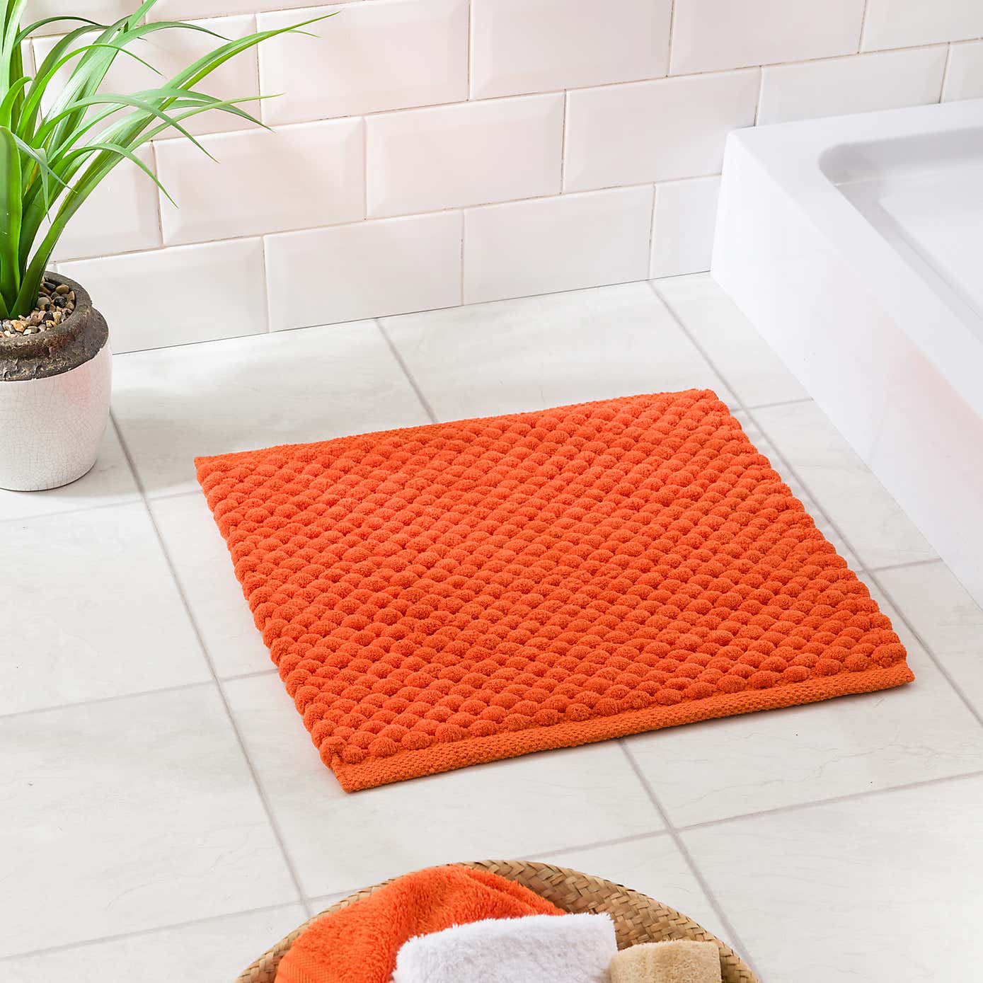 100% Recycled Pebble Shower Bath Mat