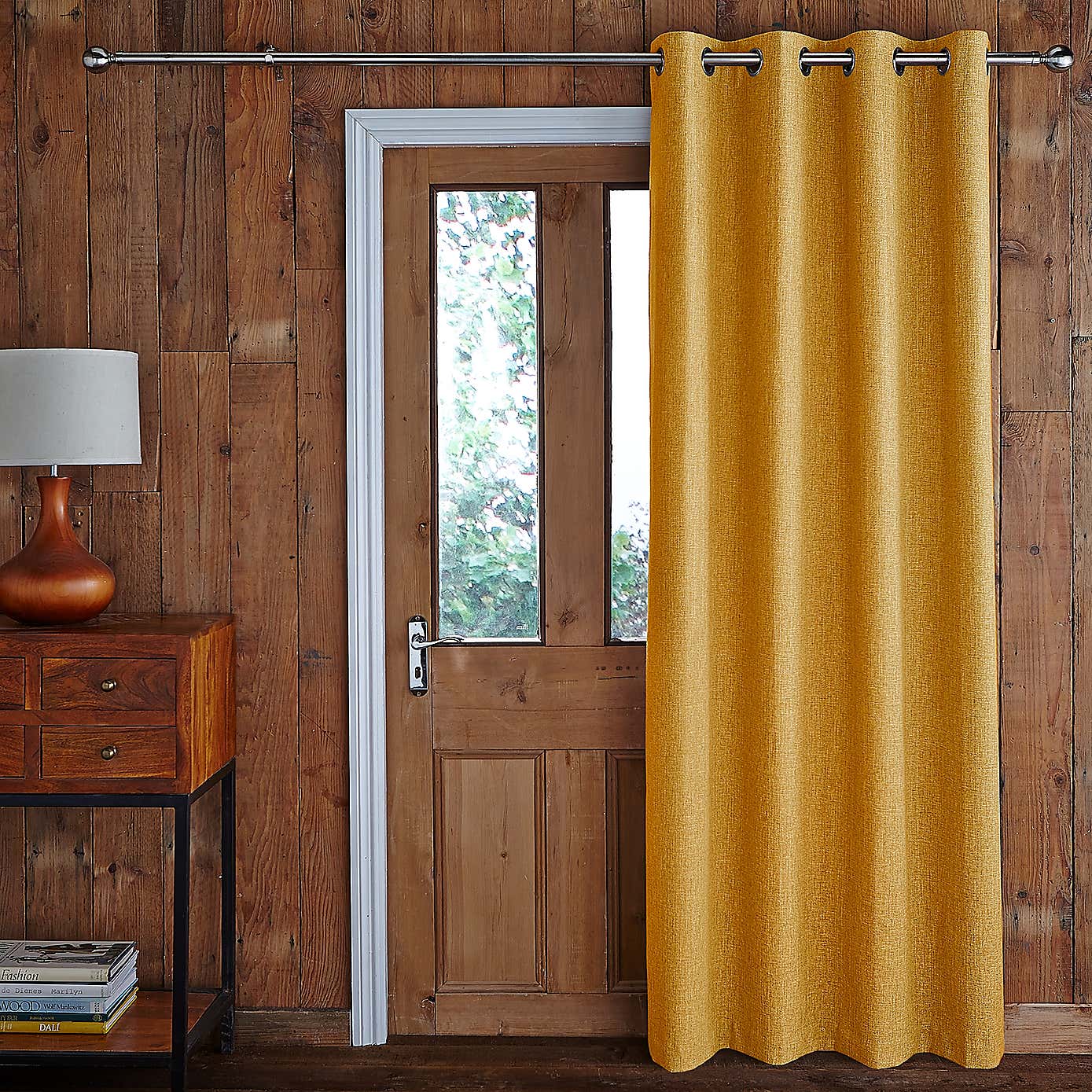 Jennings Natural Thermal Door Curtain