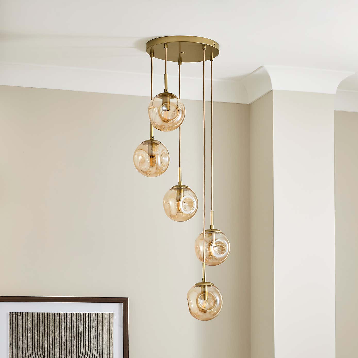 Alexis 5 Light Cluster Ceiling Fitting