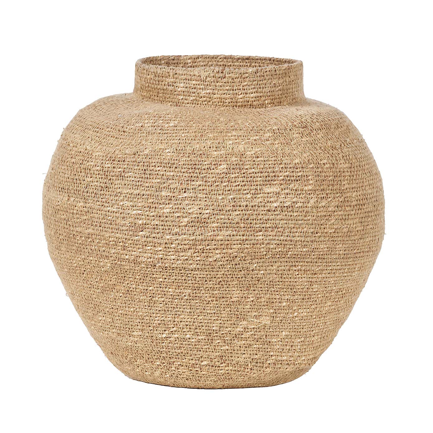 Seagrass Urn Shaped Storage Basket