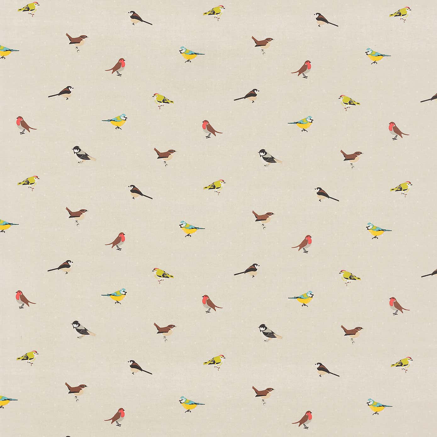 Garden Birds Natural PVC