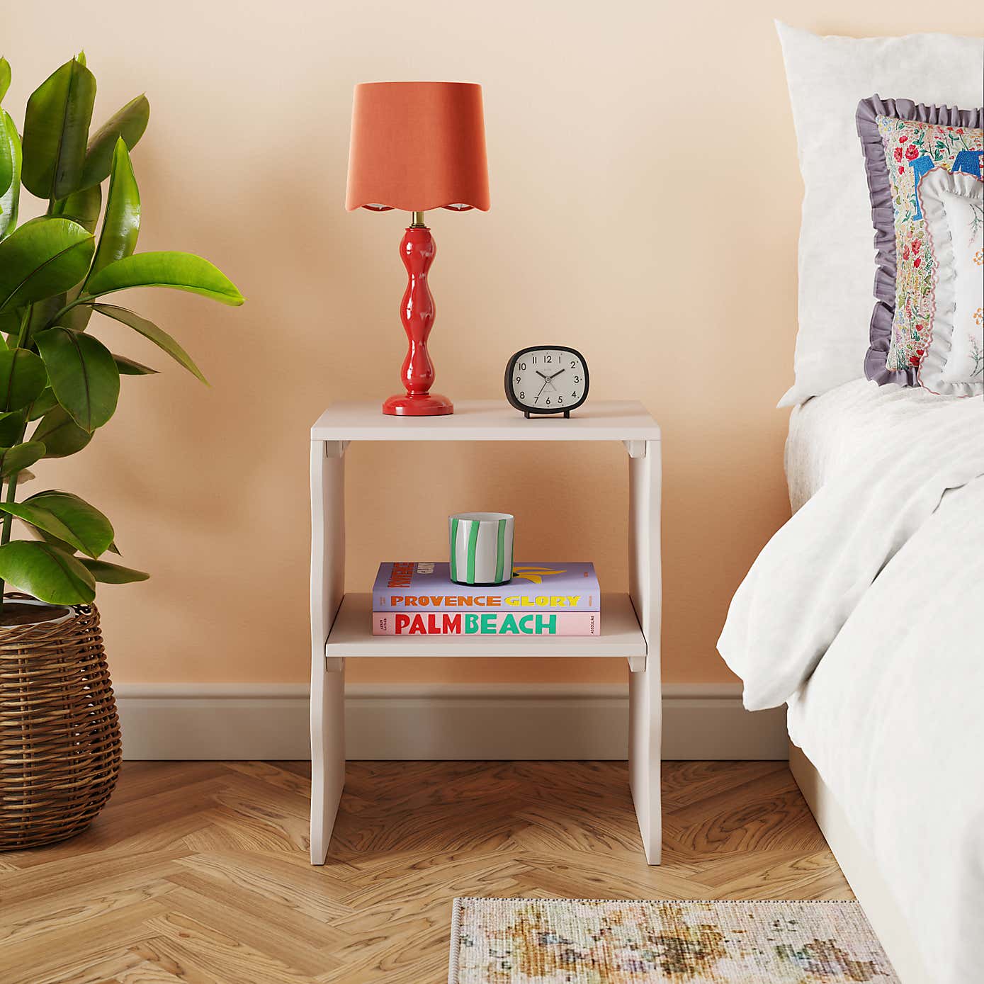 Posie Wavy Bedside Table