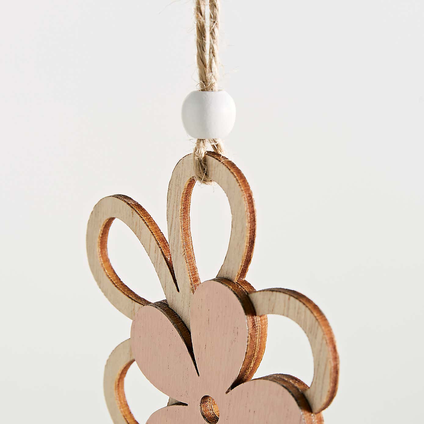 Wooden Flower Hanging Decoration