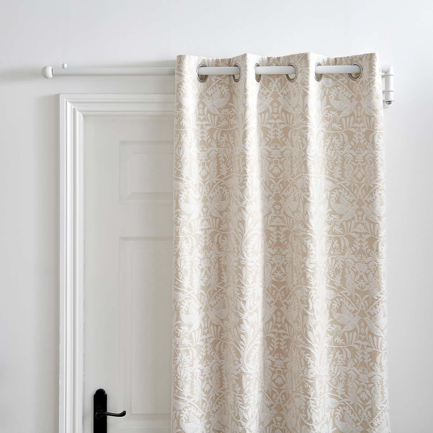 Ashton Metal Door Curtain Pole