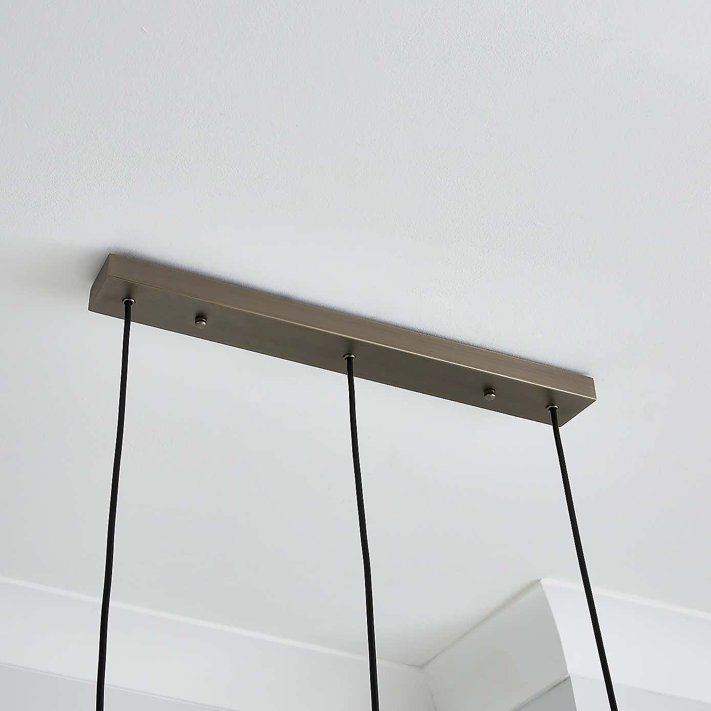 Tobias 3 Light Diner Ceiling Fitting