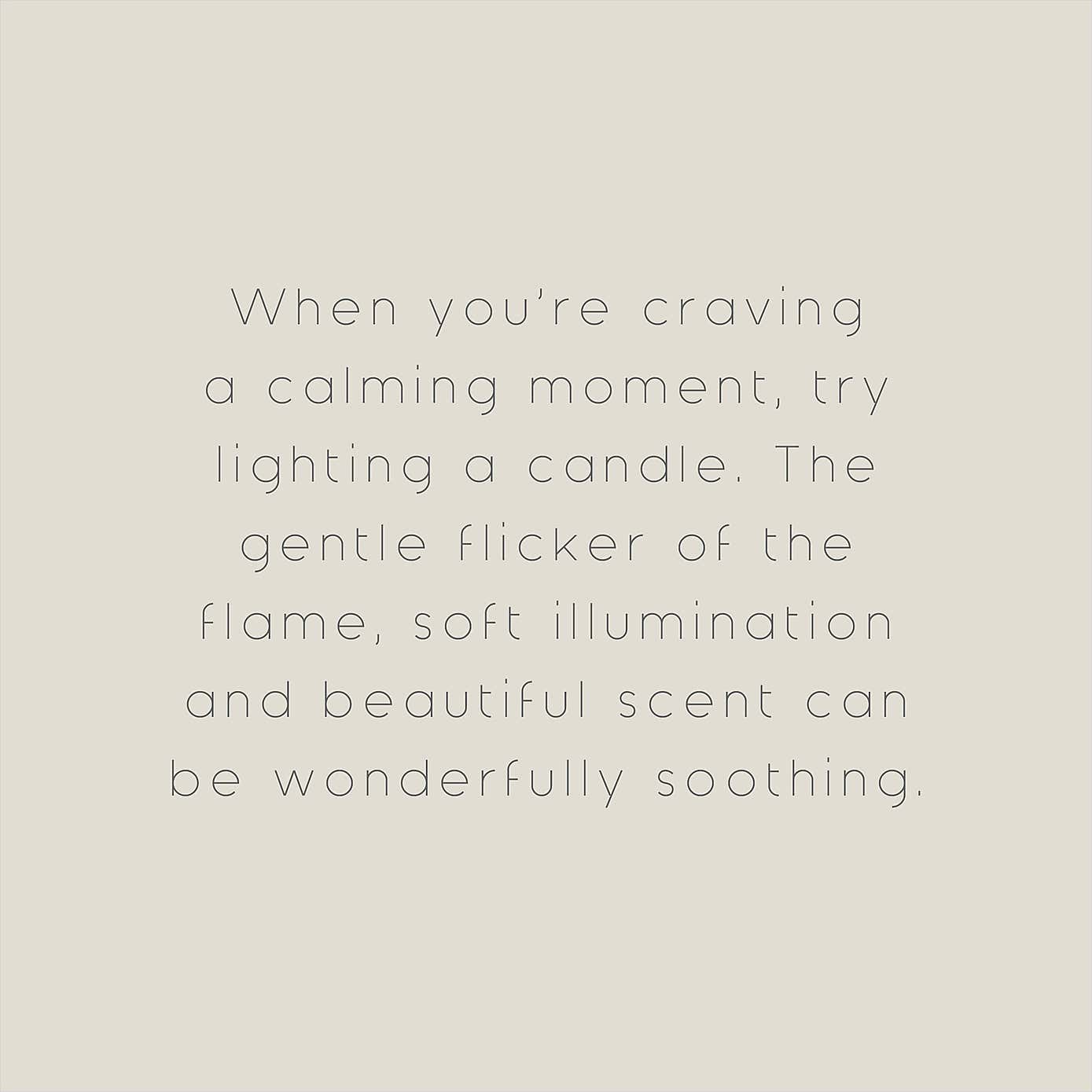 Camomile Soy Wax Blend Candle