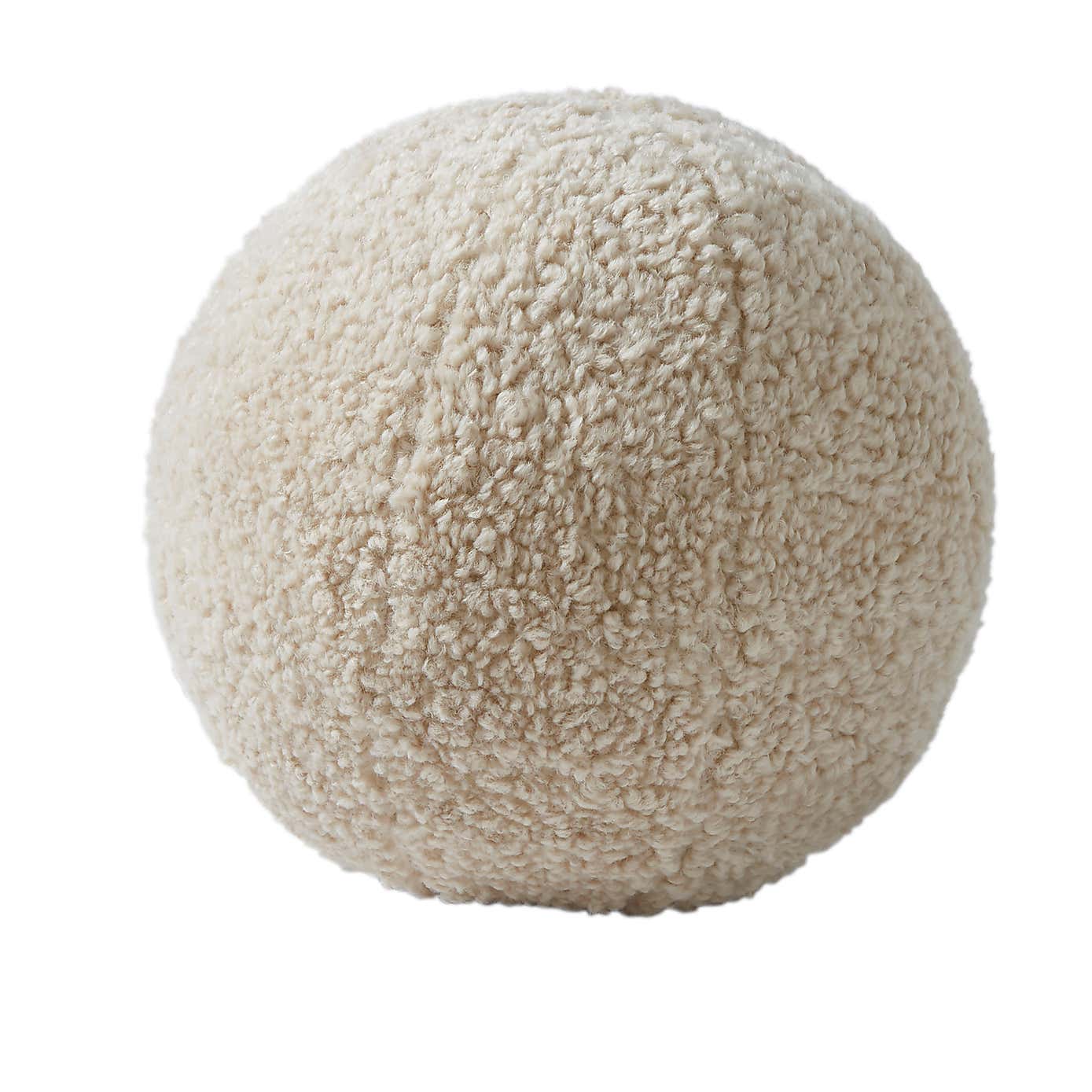 Luxe Boucle Ball Filled Cushion