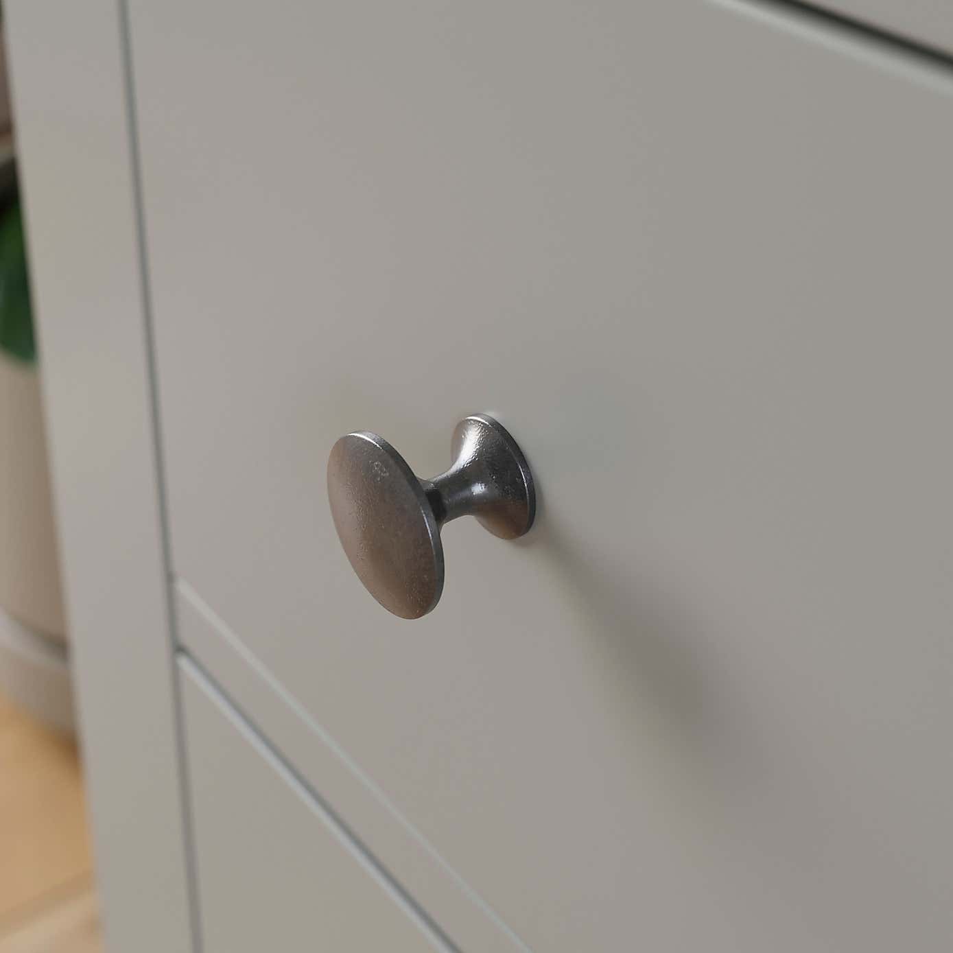 Lynton 2 Drawer Wide Bedside Table