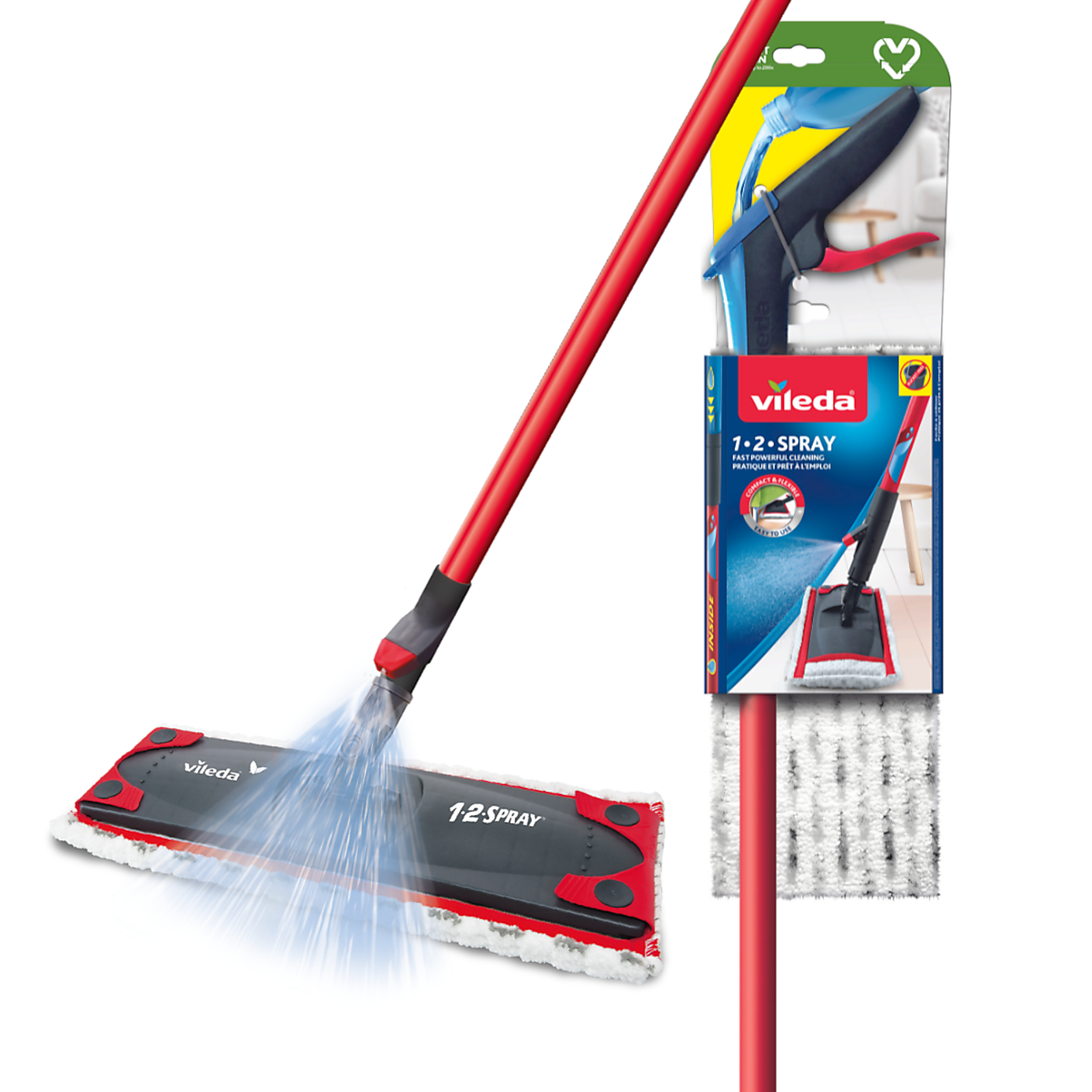 Vileda 1-2 Spray Mop