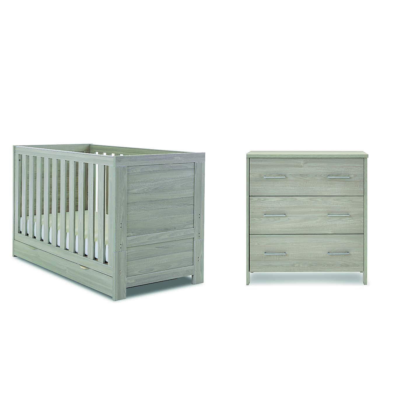 OBaby Nika 2 Piece Nursery Room Set