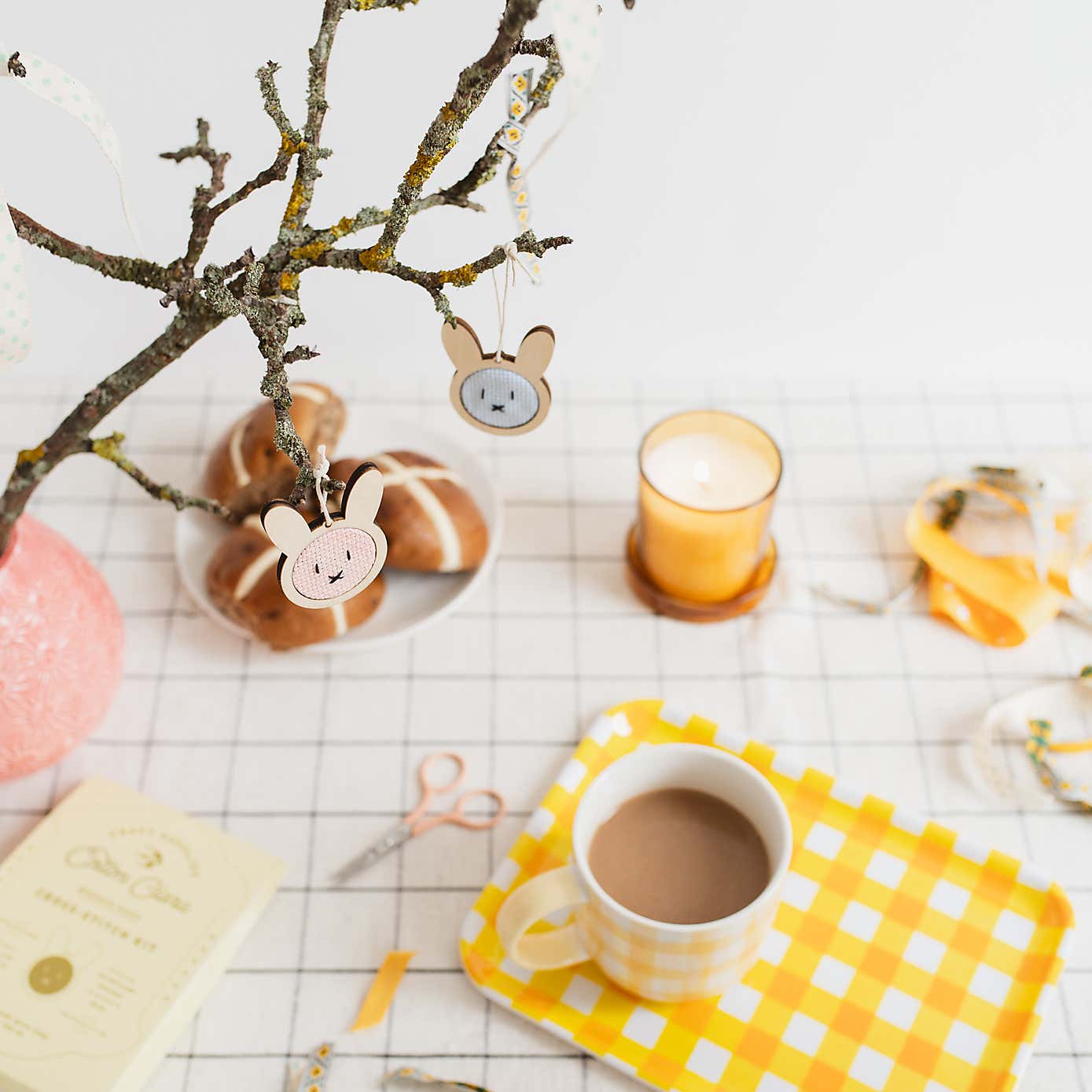 Cotton Clara Mini Bunnies Cross Stitch Kit