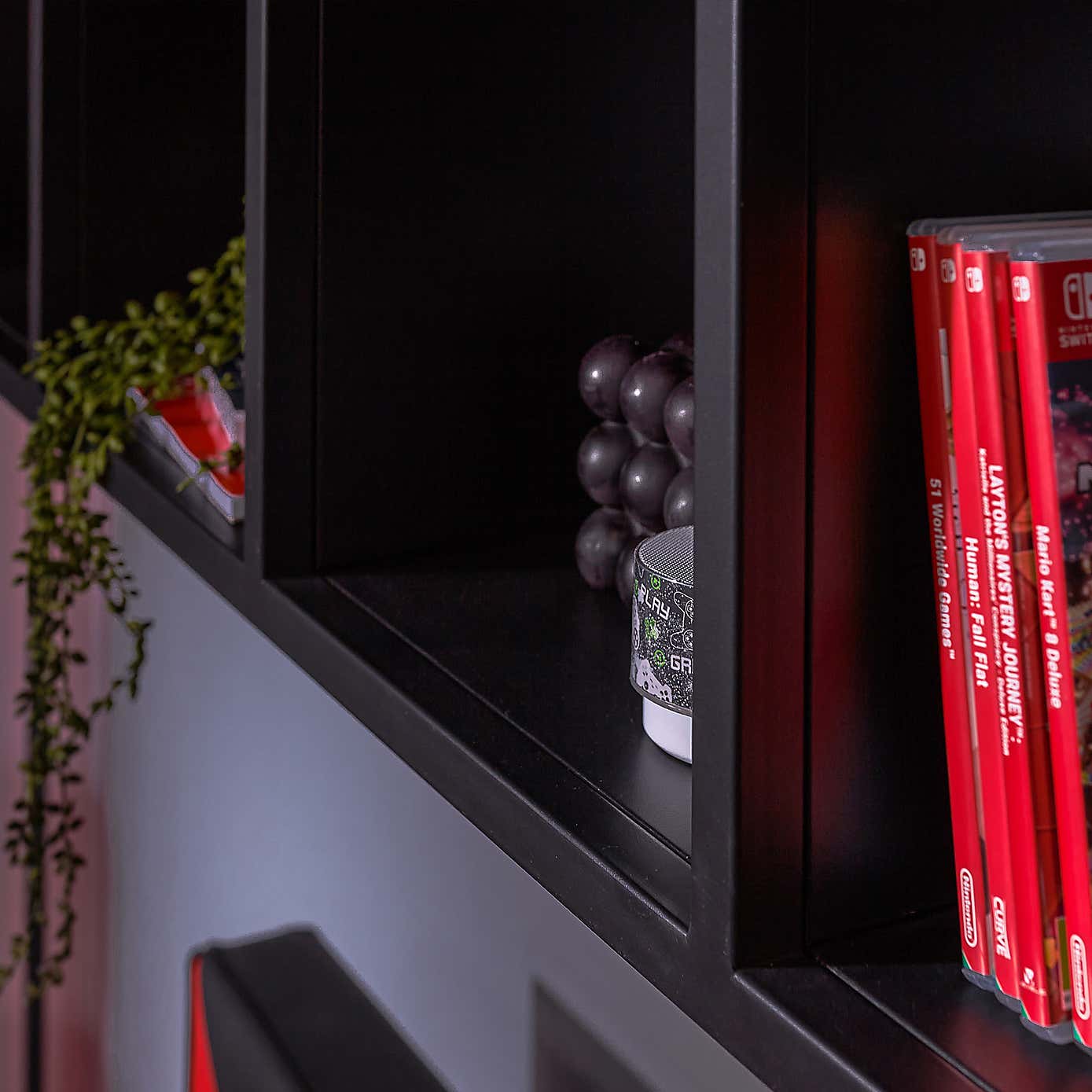 Return - X Rocker MESH TEK Shelf with 4 Cube Storage