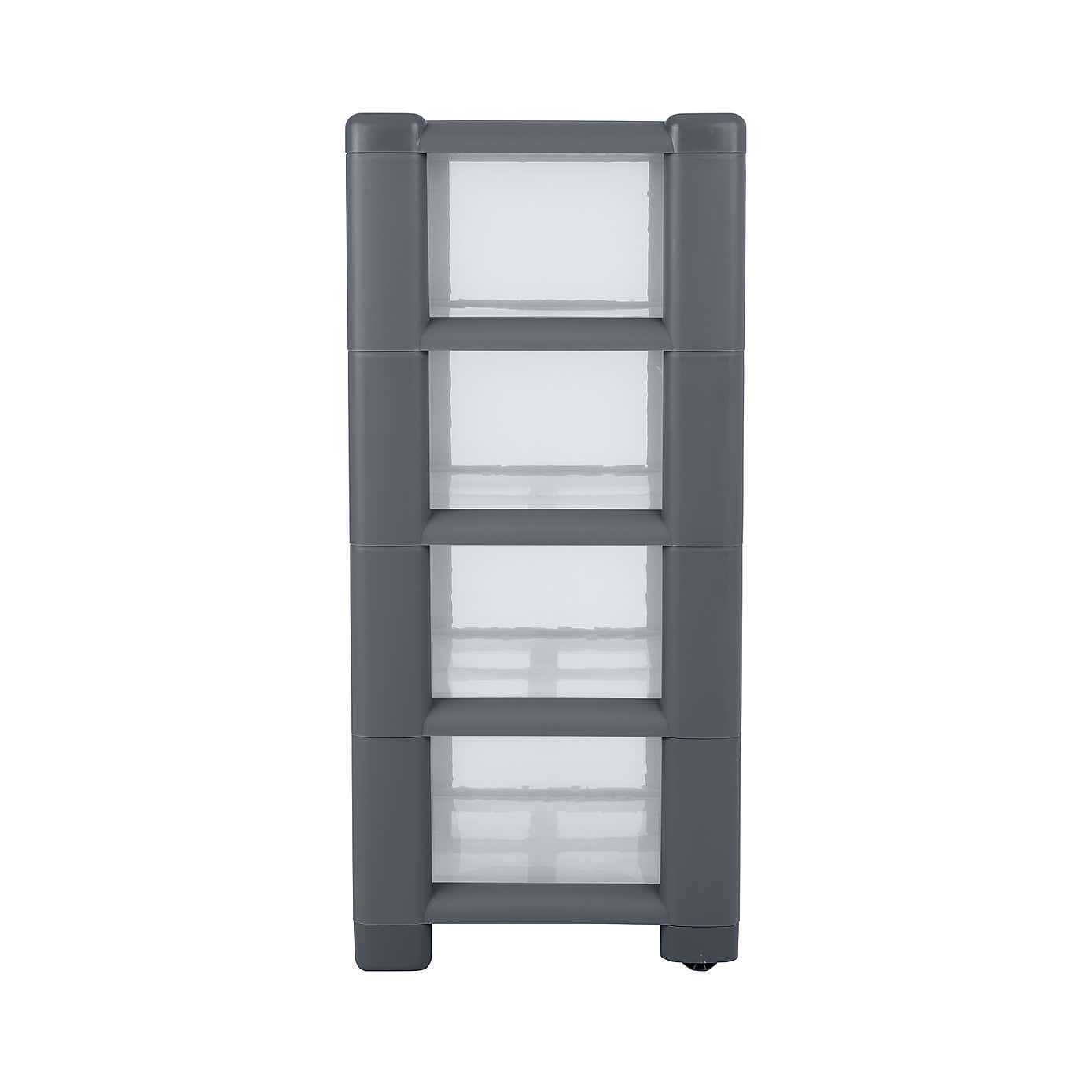 Wham Deep 4 Drawer Storage Tower Unit