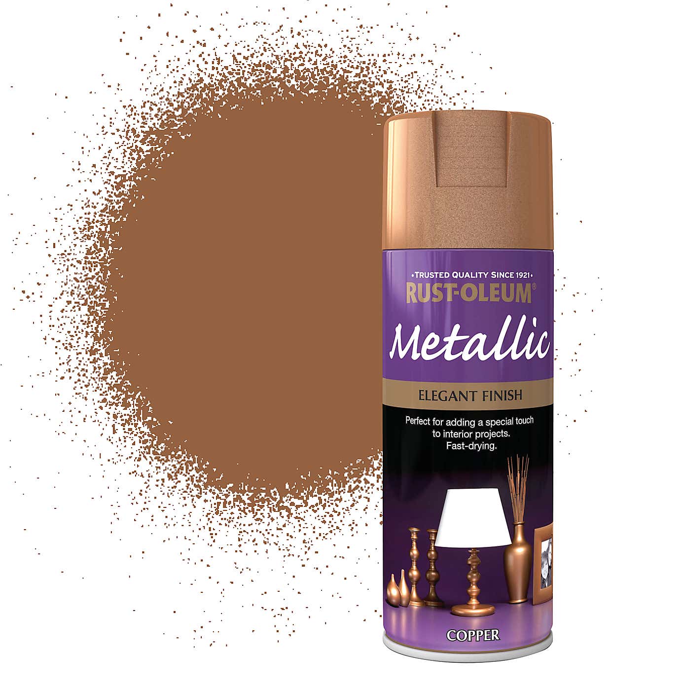 Rust-Oleum Copper Elegant Metallic Spray Paint 400ml