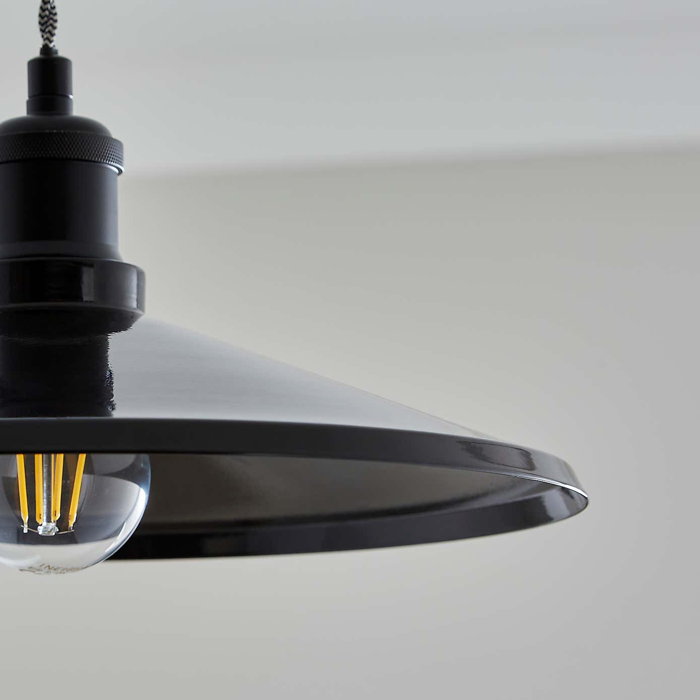 Denver Shallow Easy Fit Pendant Shade