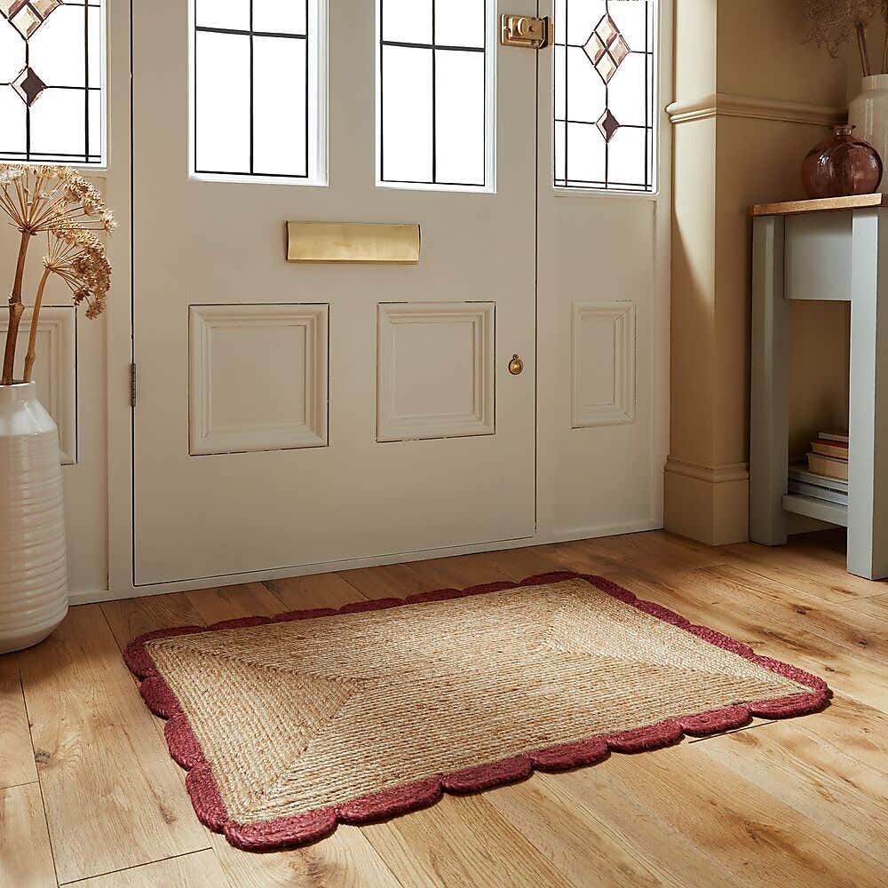 Churchgate Scallop Jute Doormat