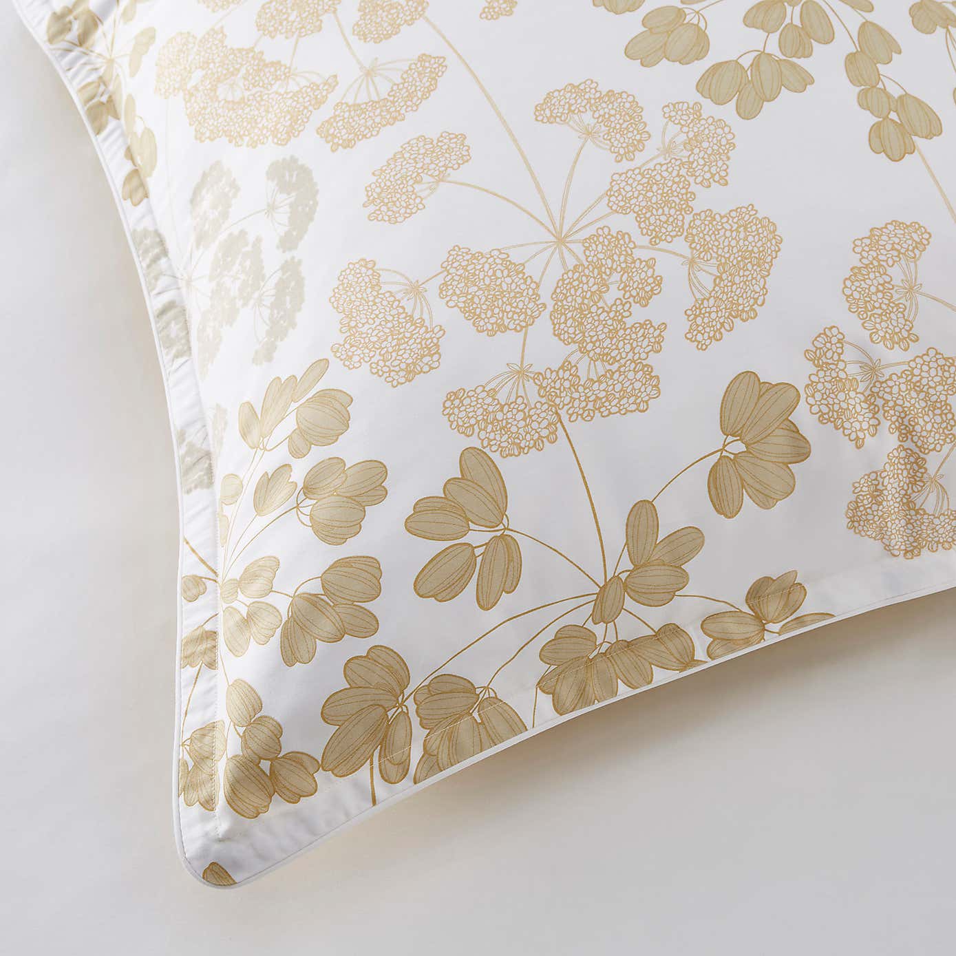 Dorma Daylesford Floral 100% Cotton Continental Square Pillowcase
